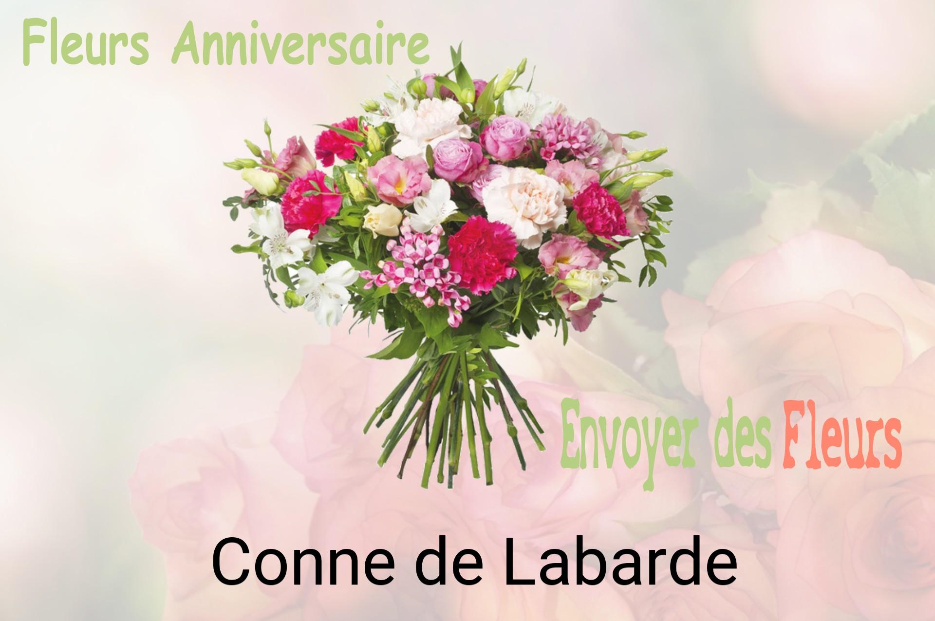 Bouquet de fleurs d’anniversaire livré à Conne-de-Labarde